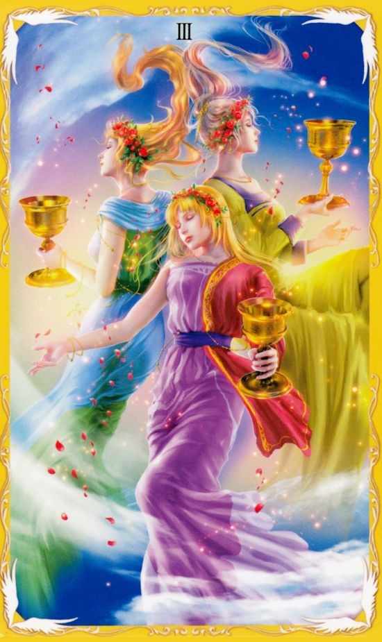聖杯三塔羅牌