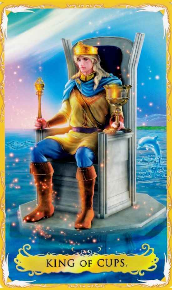 聖杯國王塔羅牌