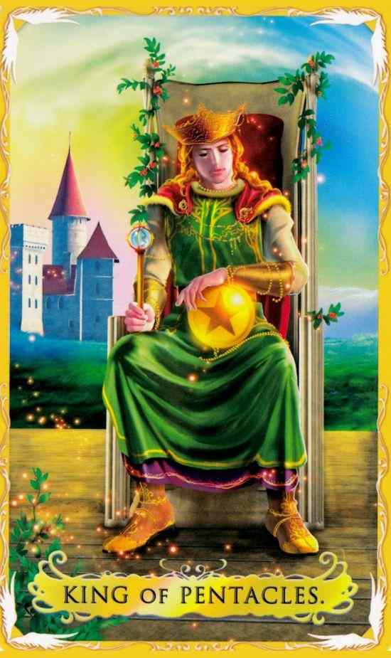 錢幣國王塔羅牌