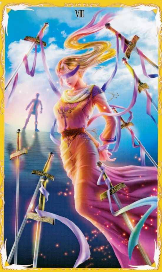寶劍八塔羅牌