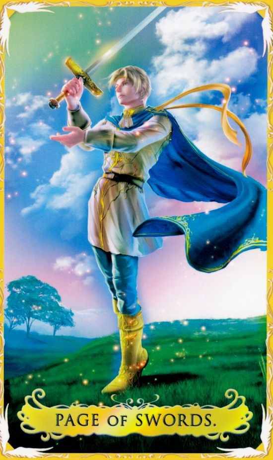 寶劍侍者塔羅牌