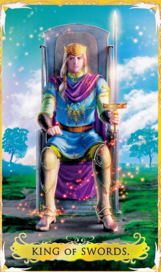 寶劍國王塔羅牌