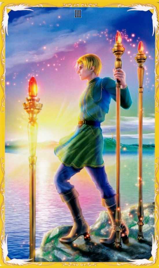 權杖三塔羅牌
