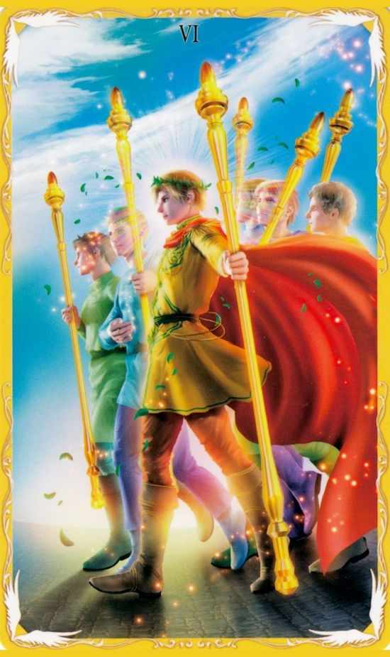 權杖六塔羅牌