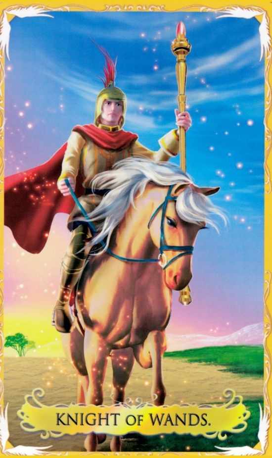 權杖騎士塔羅牌